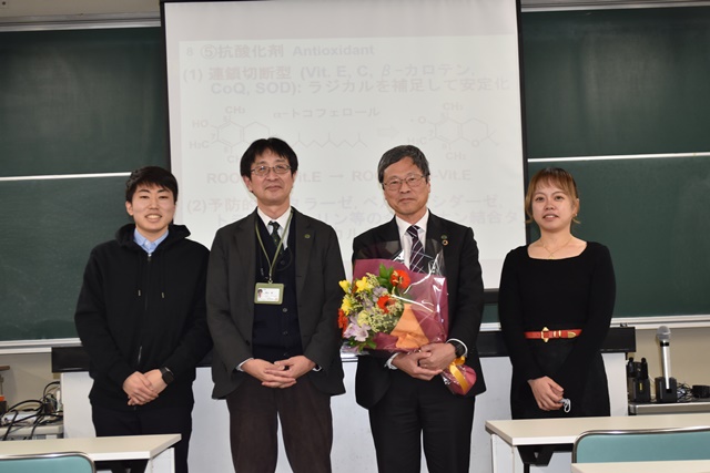 上田夏生学長の医学部における最終講義が行われました。